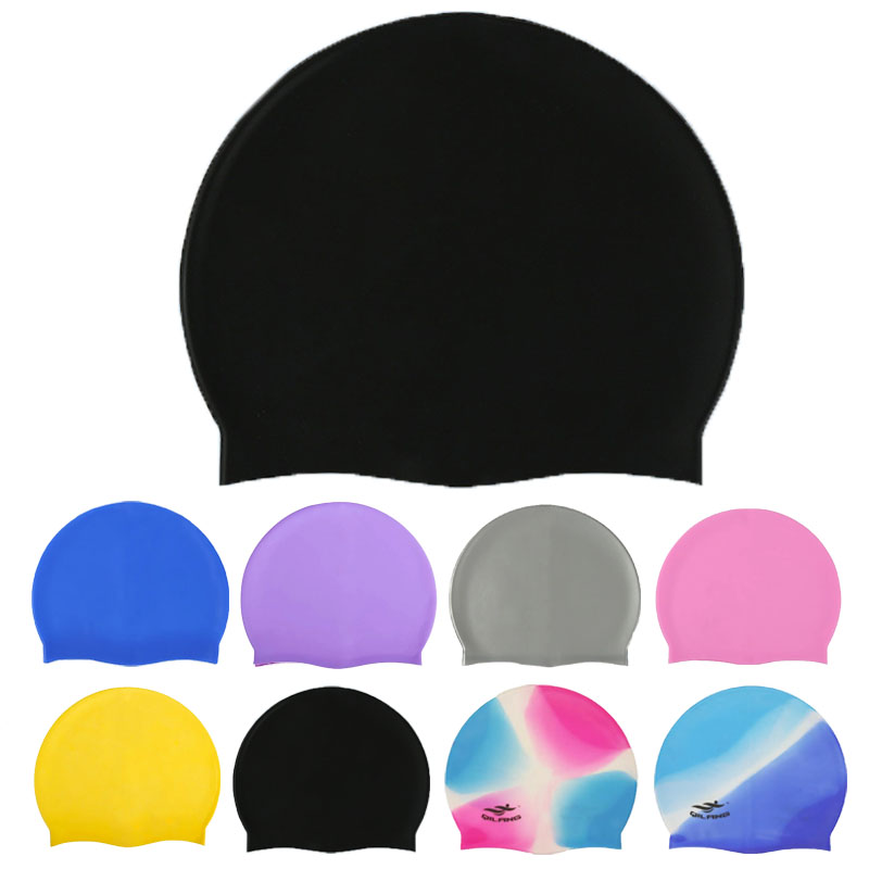 Aquatic Sports Cap - Wasserdichte Silikon-Badekappen für Damen und Herren,